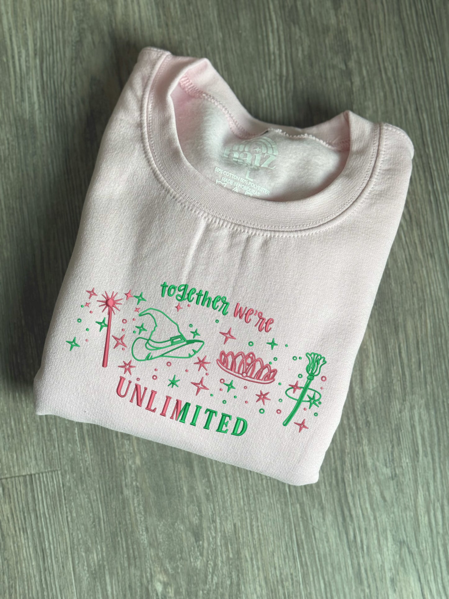 Unlimited Embroidered Sweatshirt