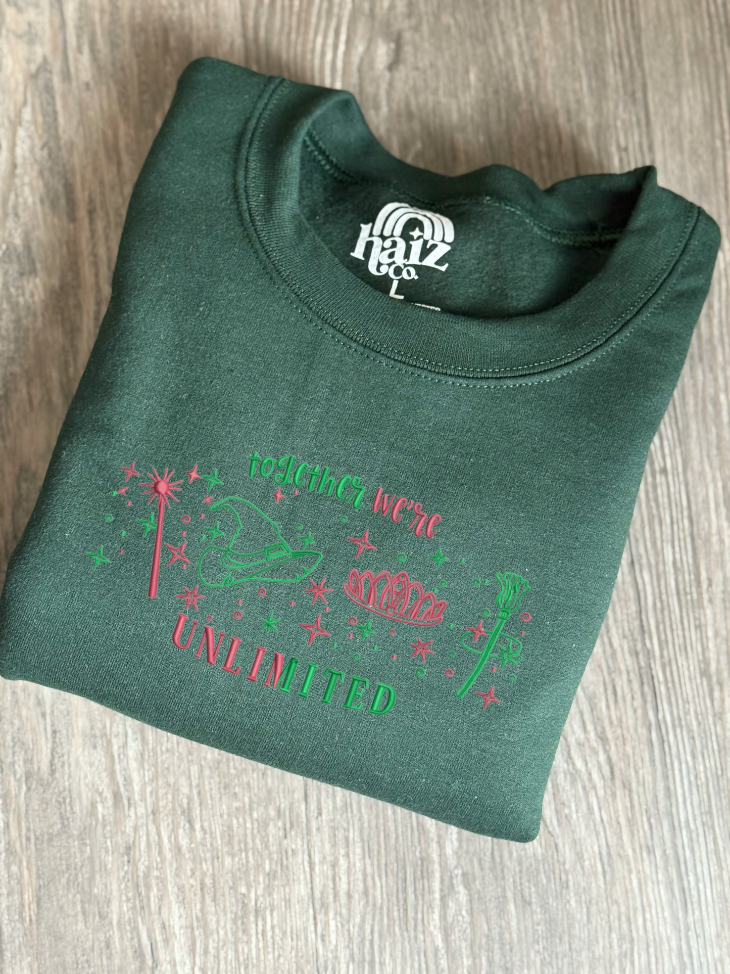 Unlimited Embroidered Sweatshirt