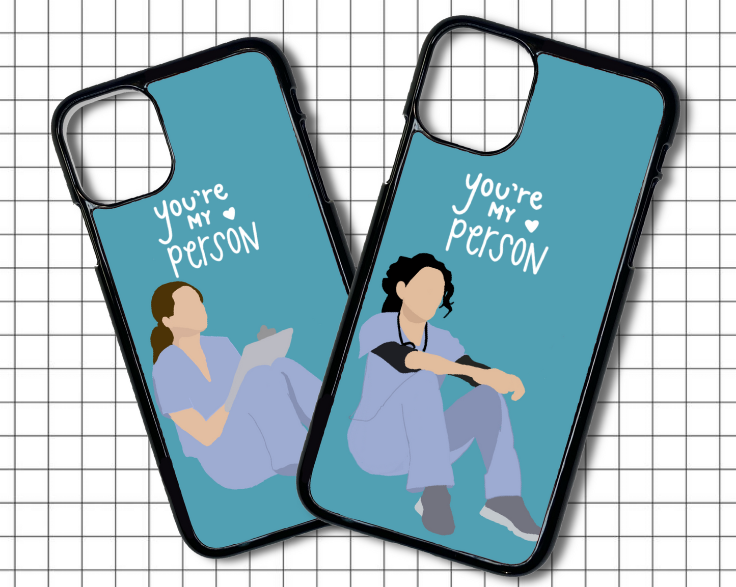 You’re My Person Meredith & Cristina (2 Cases)