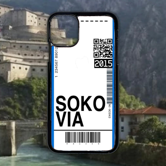 Sokovia Boarding Pass Phone Case