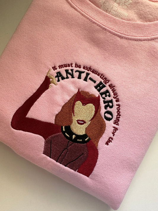 Anti-Hero embroidered sweatshirt