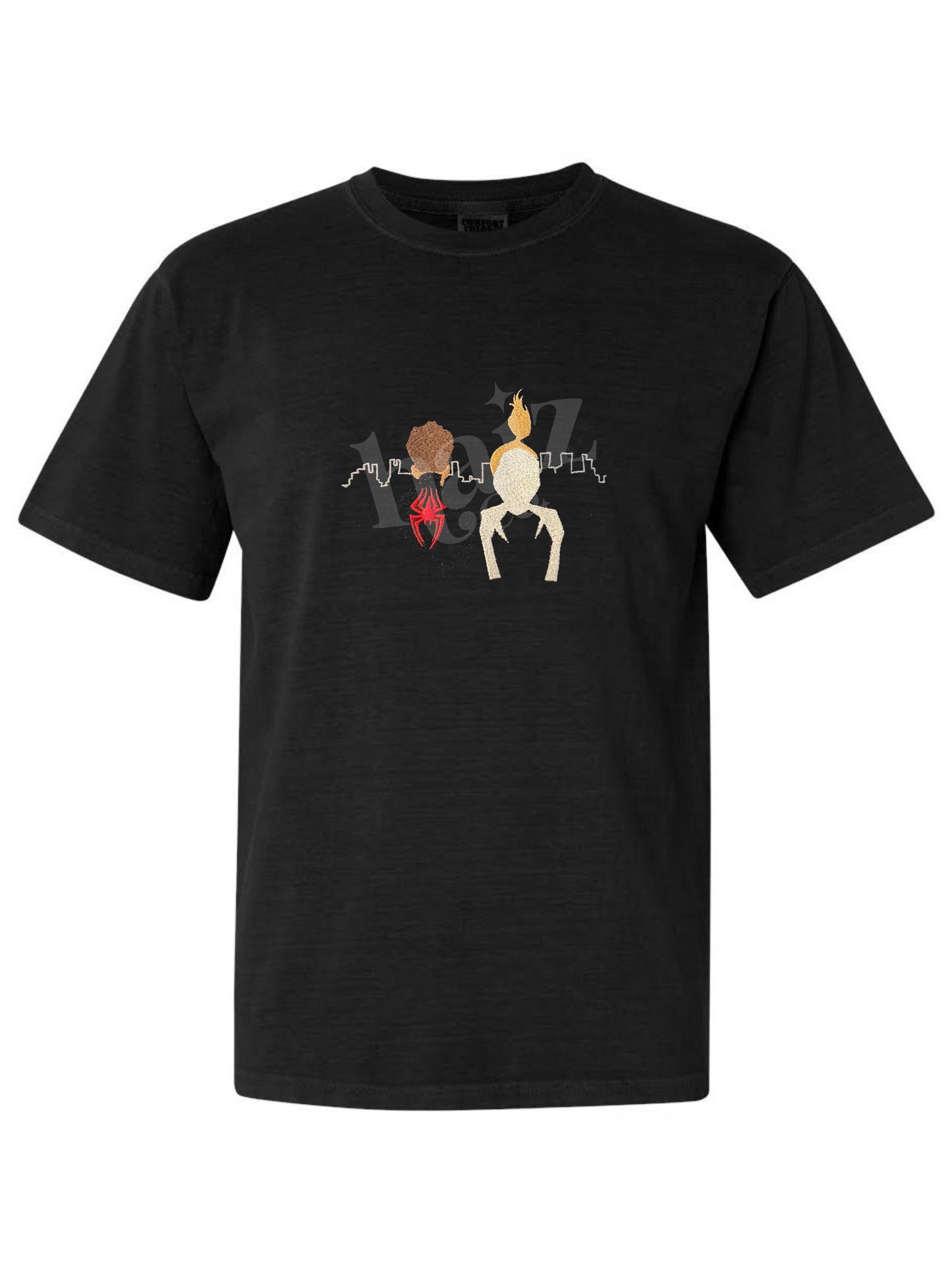 Miles and Gwen embroidered T-SHIRT