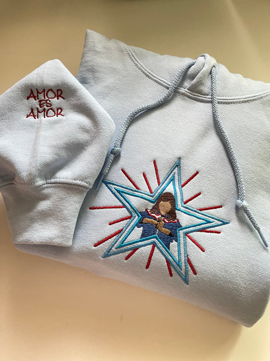 America embroidered sweatshirt