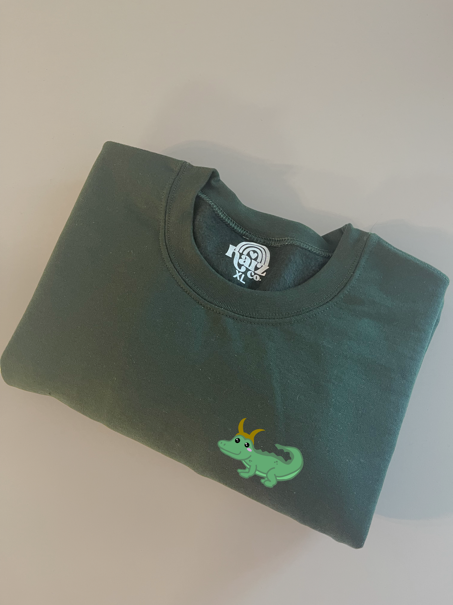 Alligator Loki Embroidered Sweatshirt