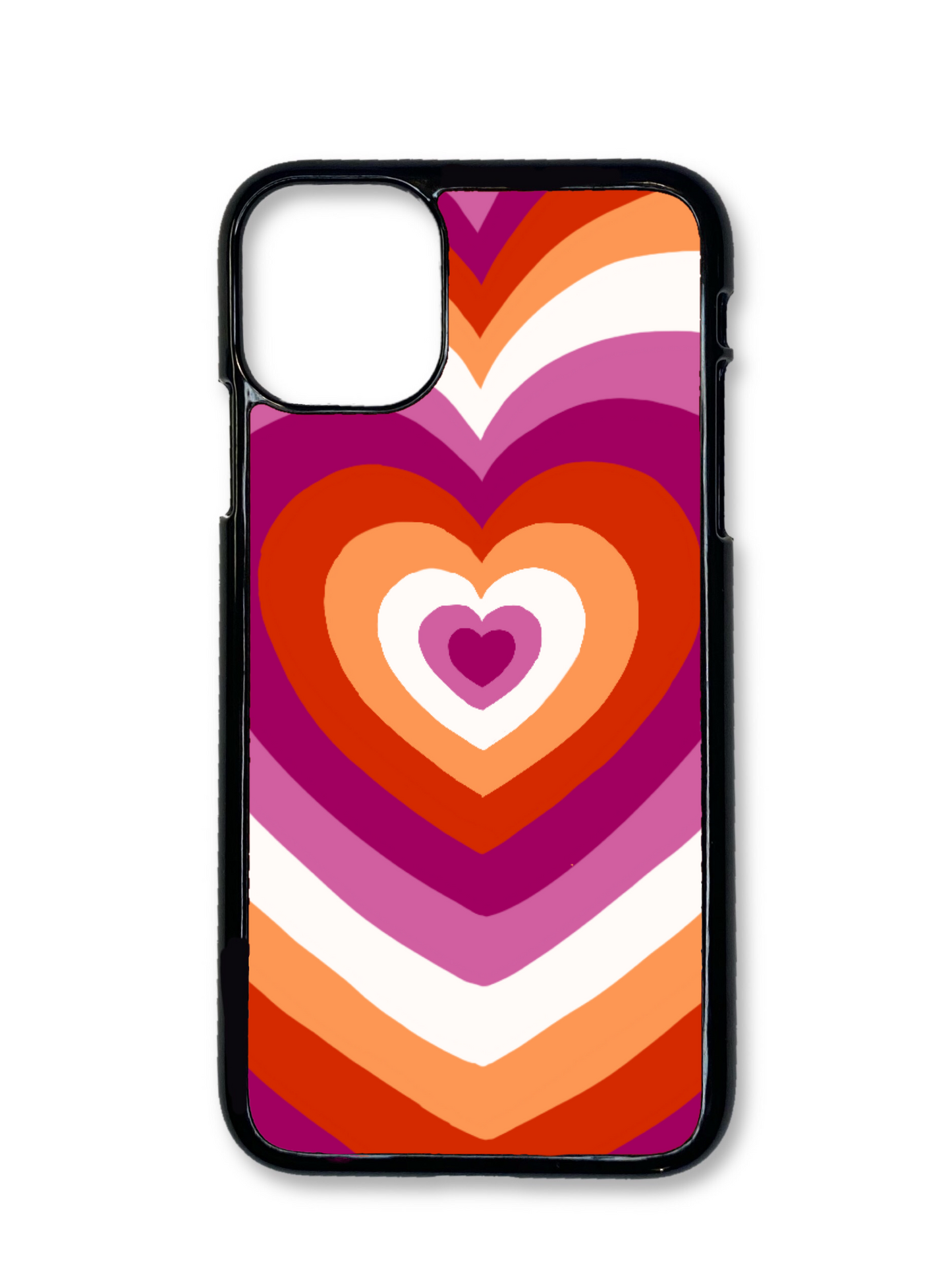 Sunset Hearts Phone Case