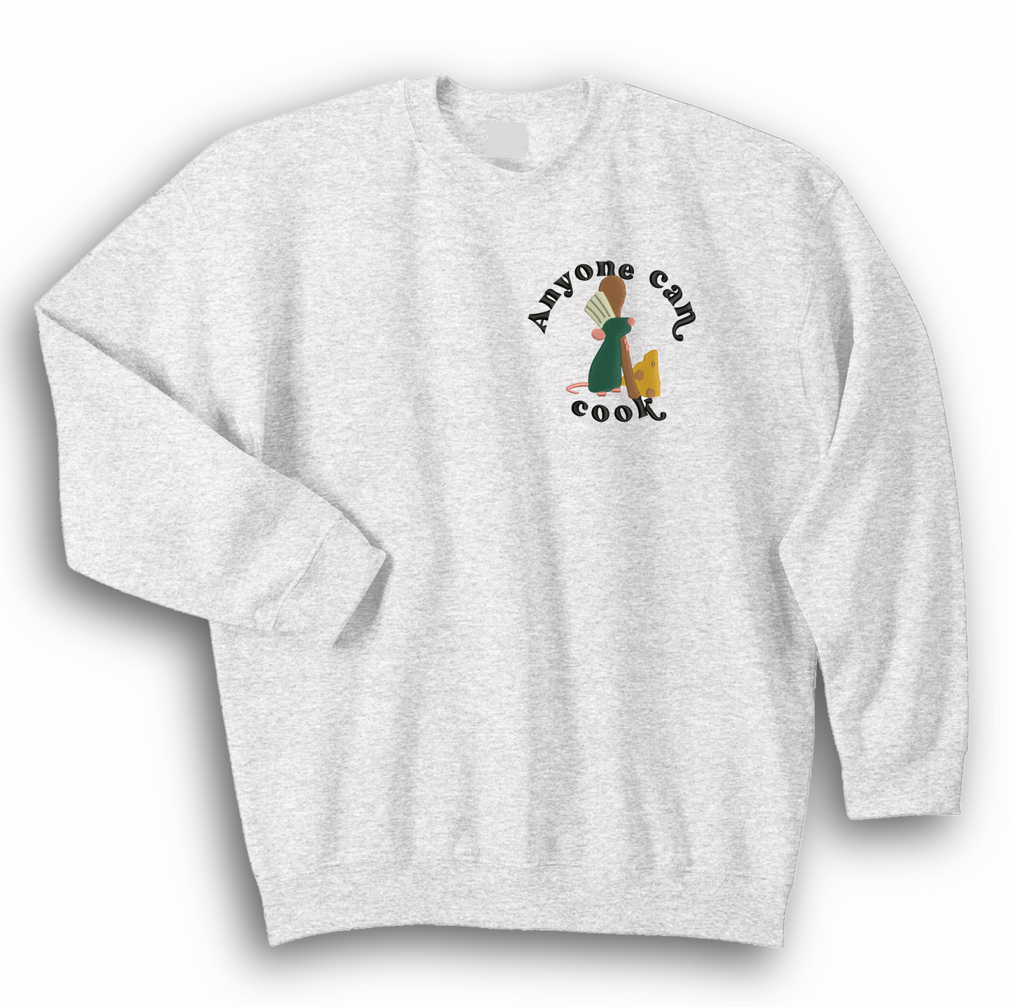 Anyone Can Cook Embroidered Sweatshirt