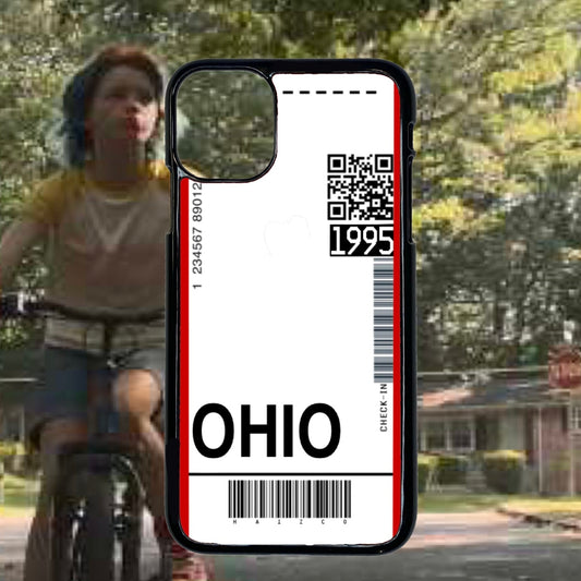 Ohio 1995 Boarding Pass Phone Case