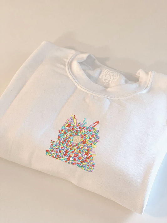 May Queen Midsommar Embroidered Sweatshirt