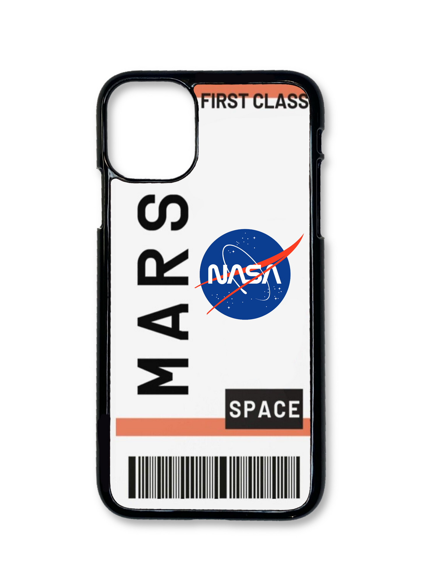 Mars boarding pass phone case