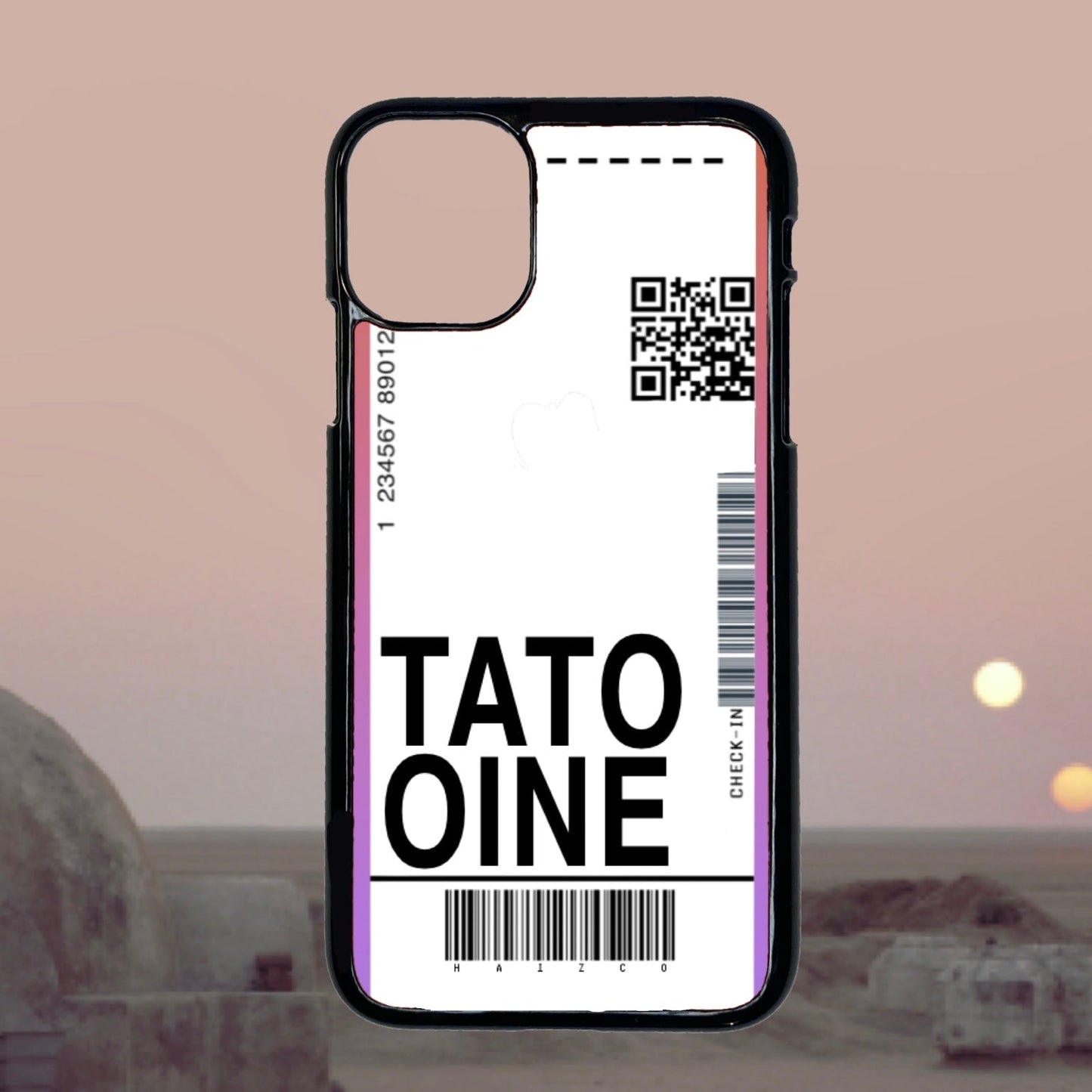 Tatooine Boarding Pass Phone Case