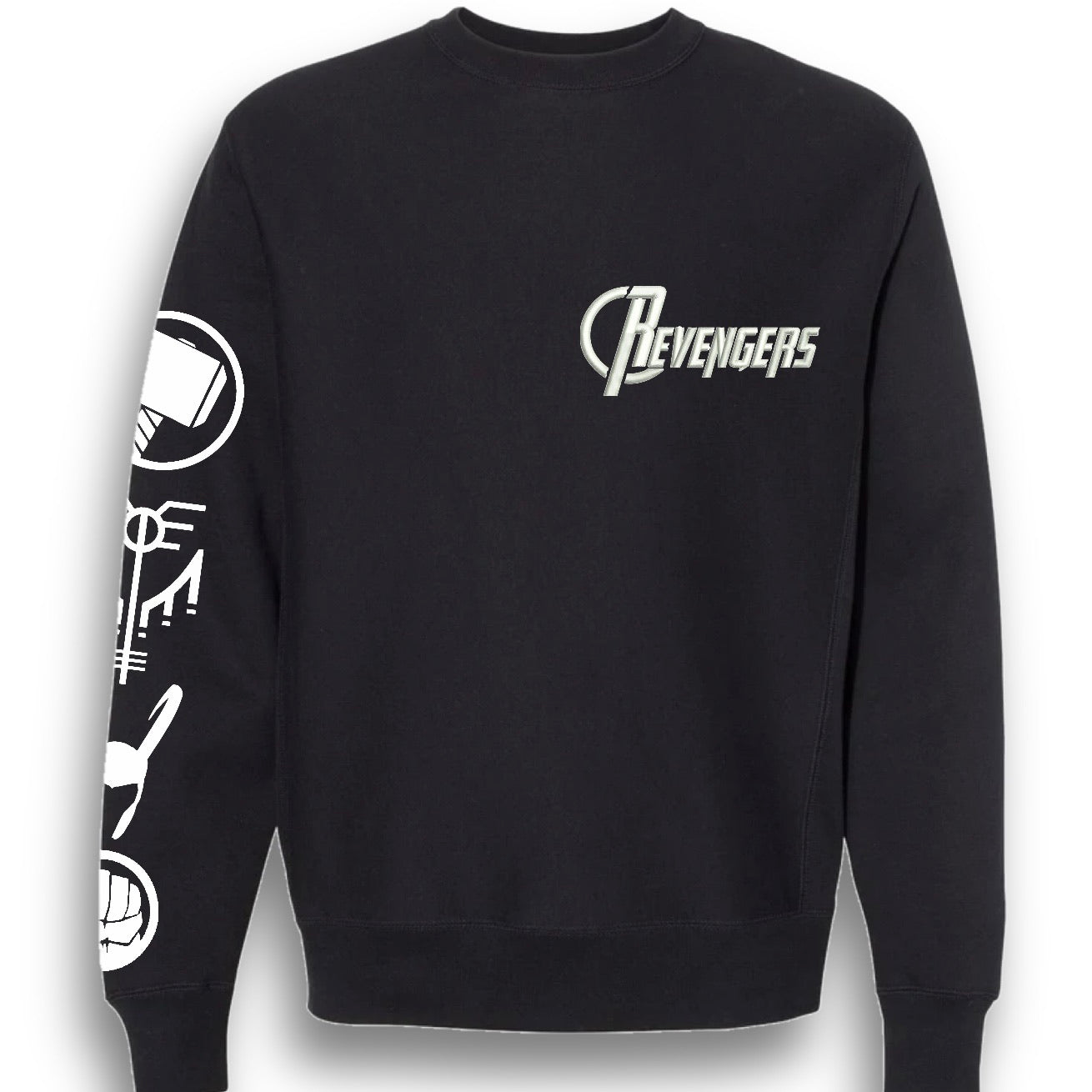 Revengers embroidered pullover Sweatshirt