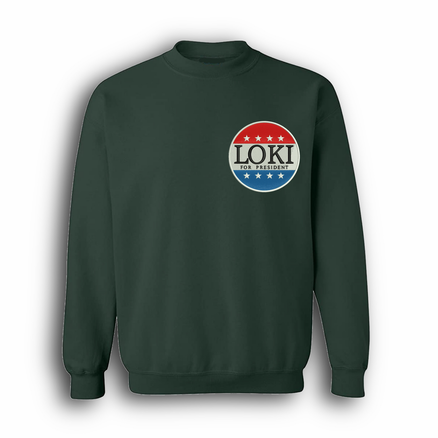Loki4Pres Embroidered Sweatshirt