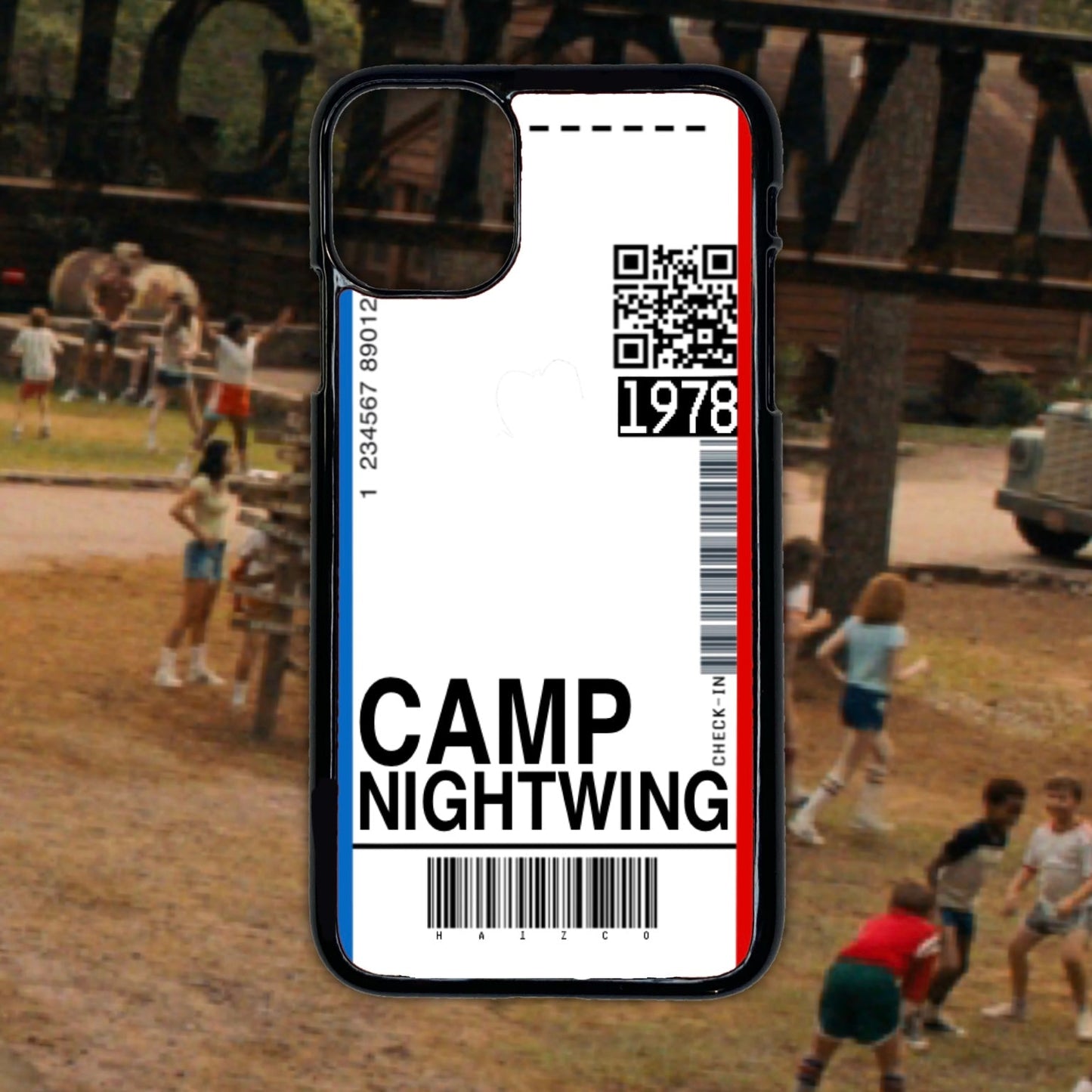 Camp Nightwing Boarding Pass Phone Case