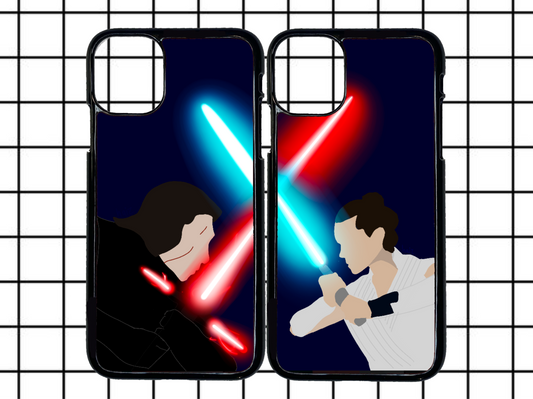 Kylo & Rey (2 cases) phone case duo pack