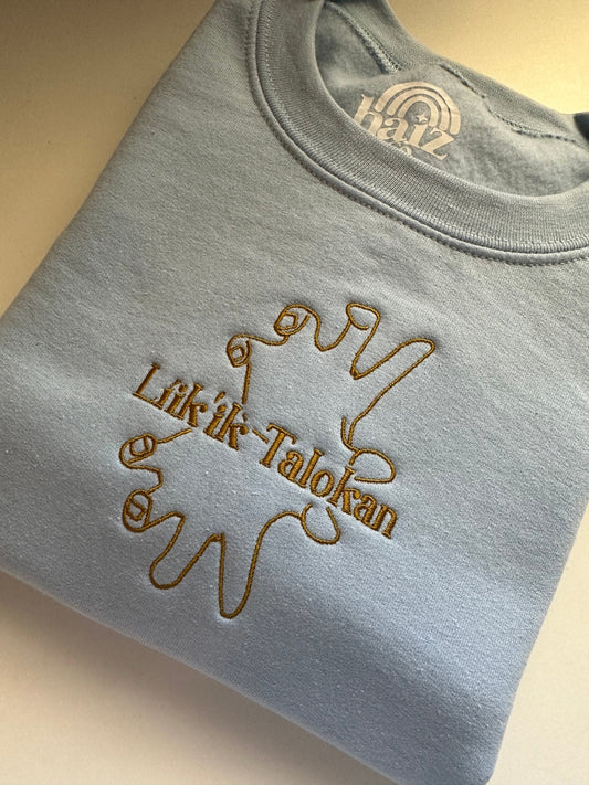 Líik'ik Talokan embroidered sweatshirt